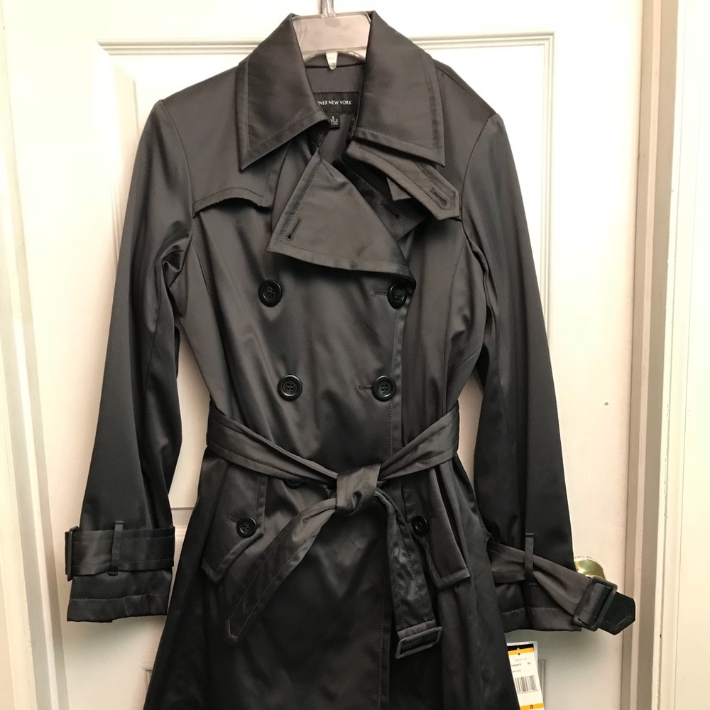 Jones New York Trench Coat, Size S, NWT